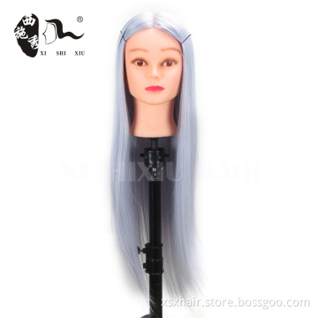 fashionable styles not 100% human hair training doll head wholesale for training school